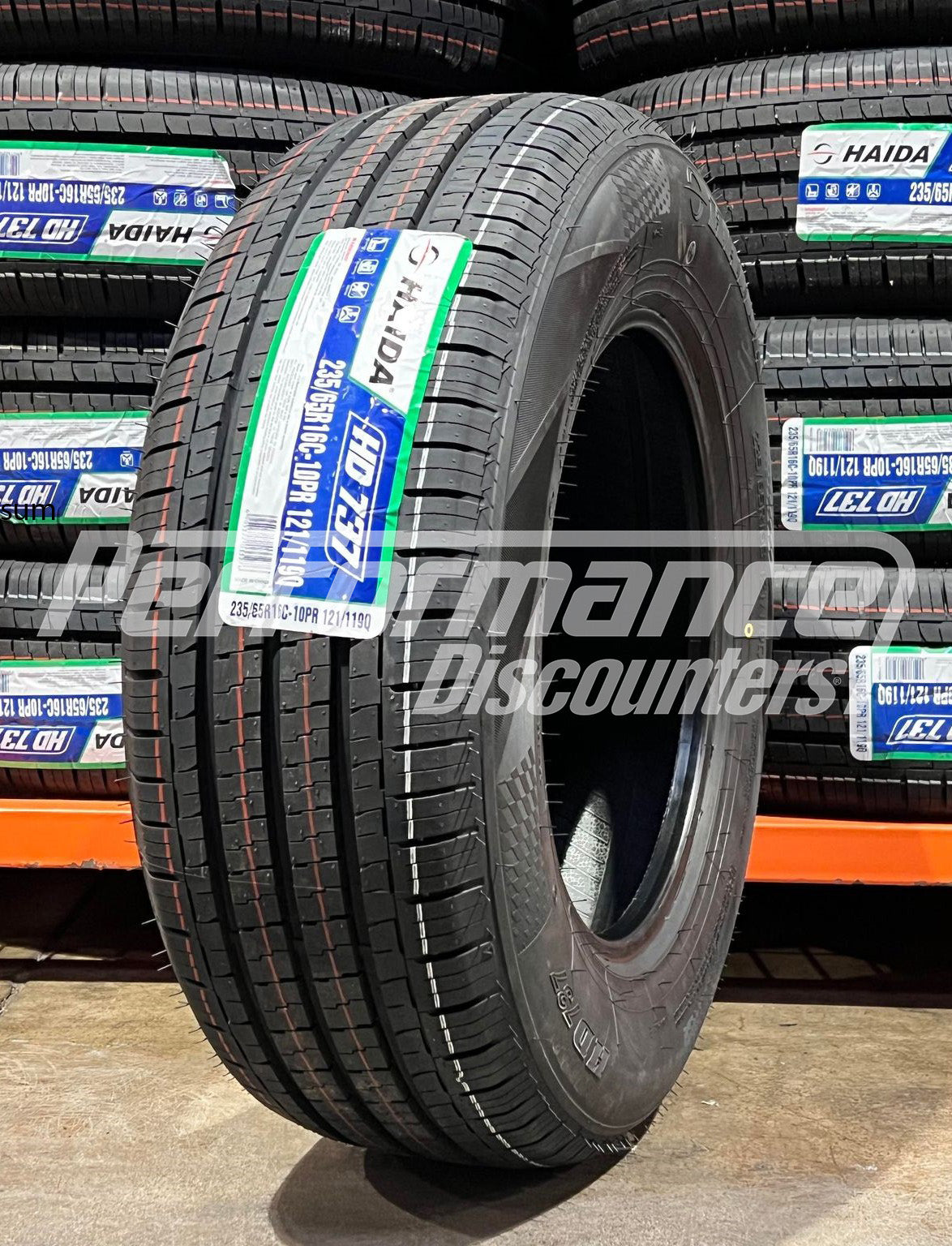 Haida HD737 Tire(s) 235/65R16 121Q LRE BSW 2356516 | Performance