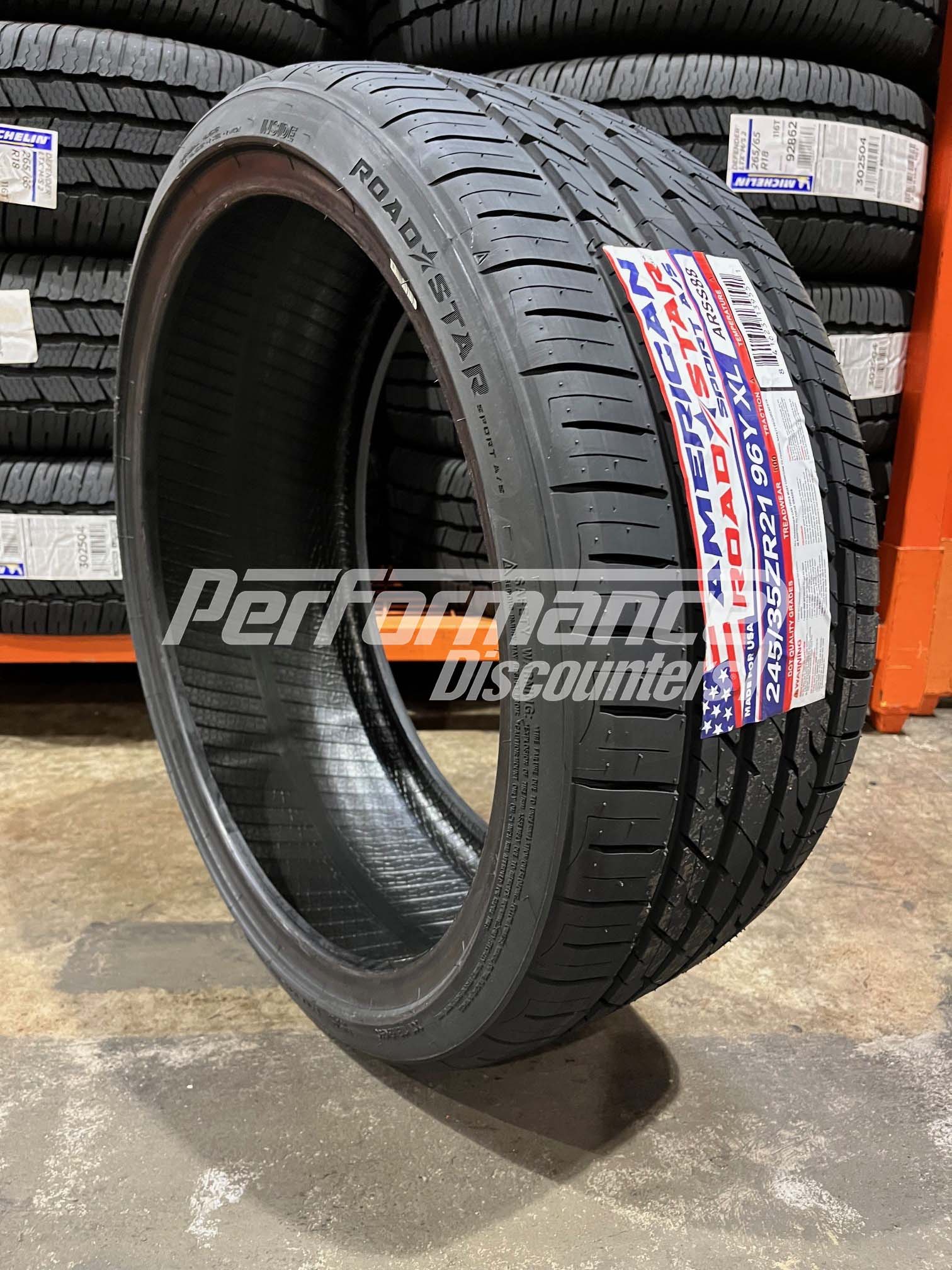 245/35ZR21 American Roadstar Sport A/S 96Y BSW XL 245 35 21 245/35ZR21 American Roadstar Sport A/S 96Y BSW XL 245 35 21