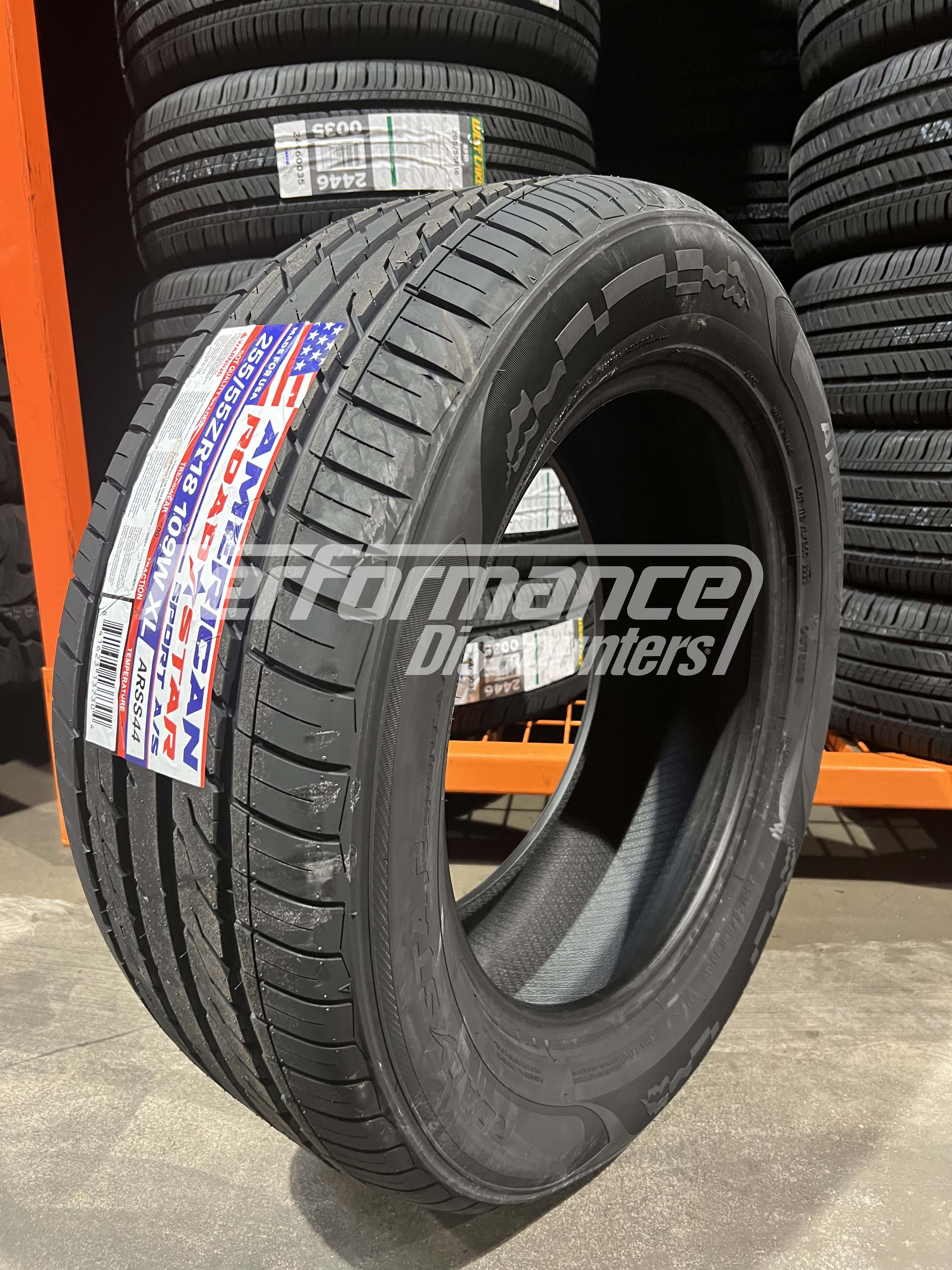 255/55ZR18 American Roadstar Sport A/S 109W BSW SL 255 55 18