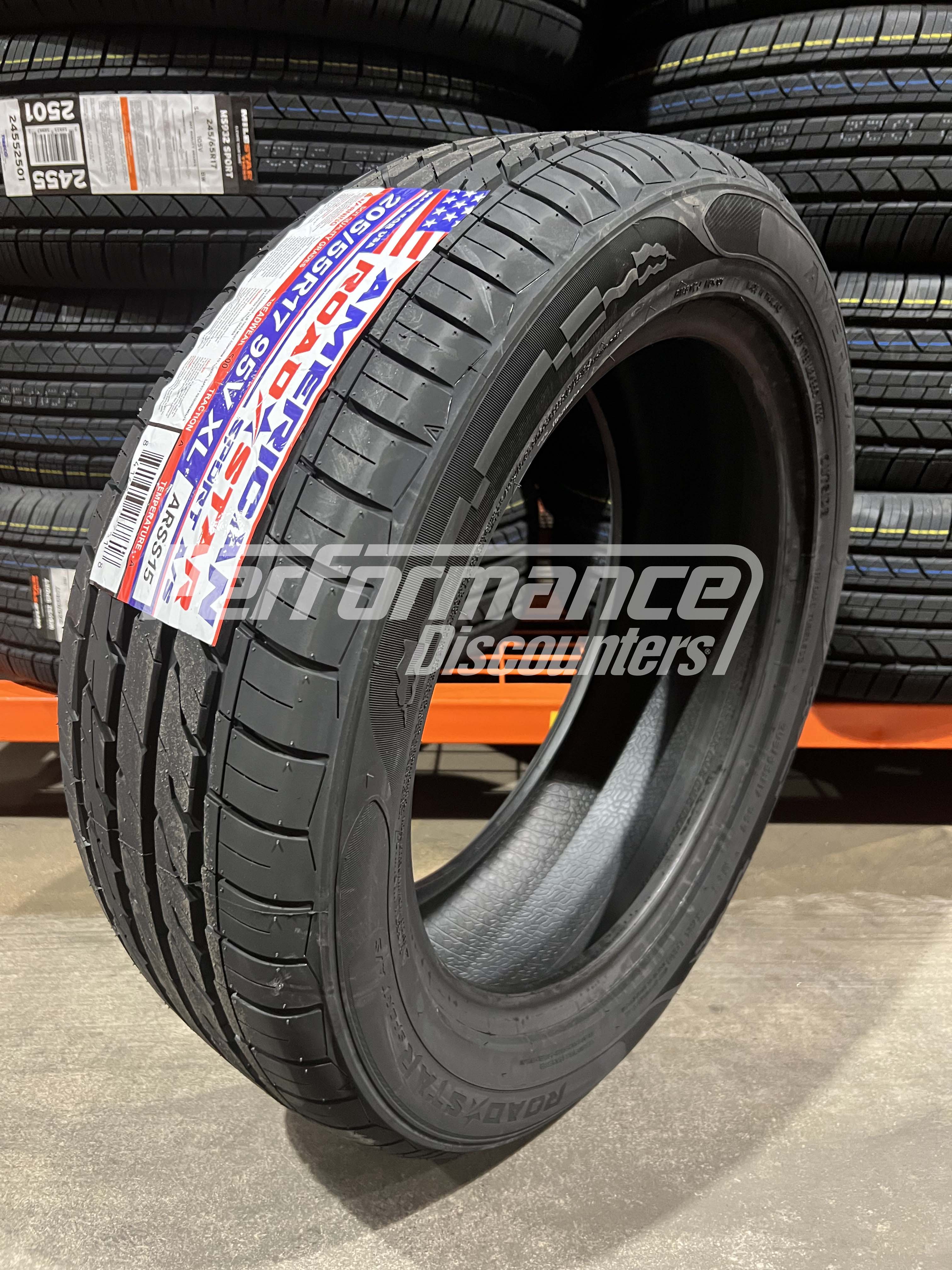 205/55R17 American Roadstar Sport A/S 95V BSW SL 205 55 17 2055517 