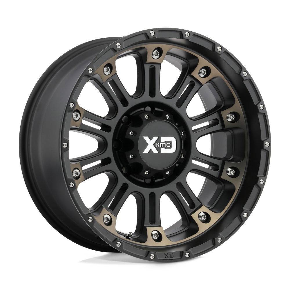17X9 KMC XD XD829 Satin Black Machined Wheel/Rim 6x135 17-9 6-135 