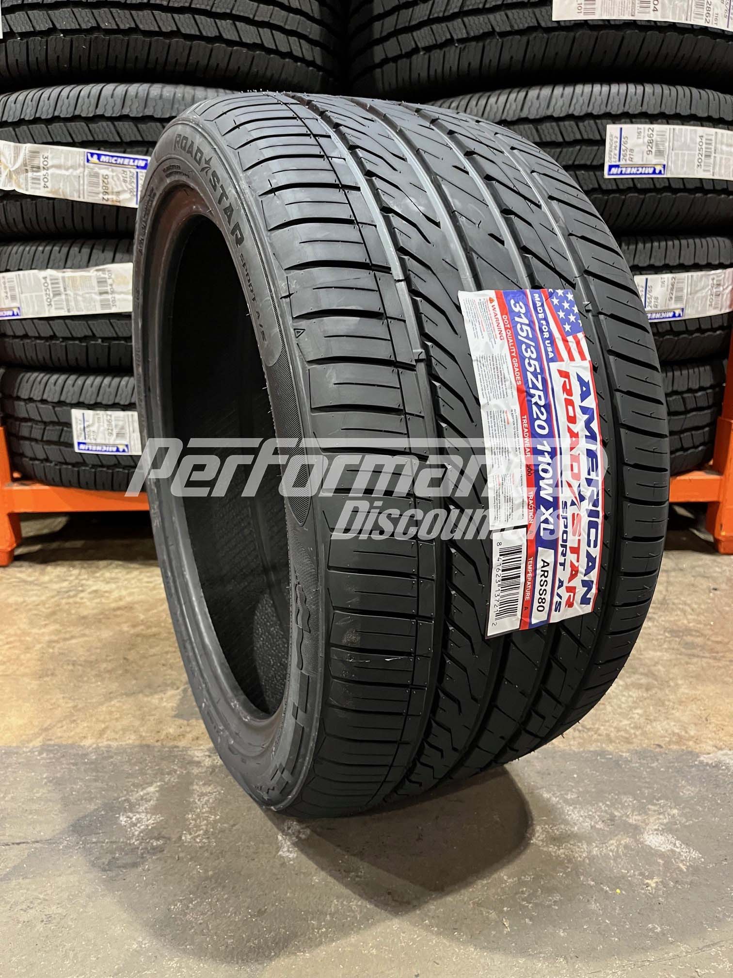 315/35ZR20 American Roadstar Sport A/S 110W BSW SL 315 35 20 