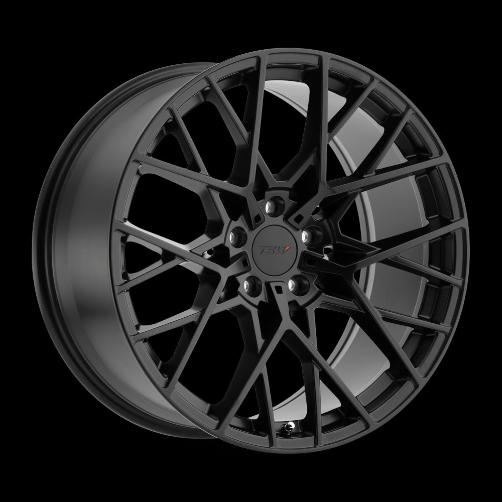 18X8.5 TSW Sebring Matte Black Wheel/Rim 5X114.3 ET40 5-114.3 18-8.5
