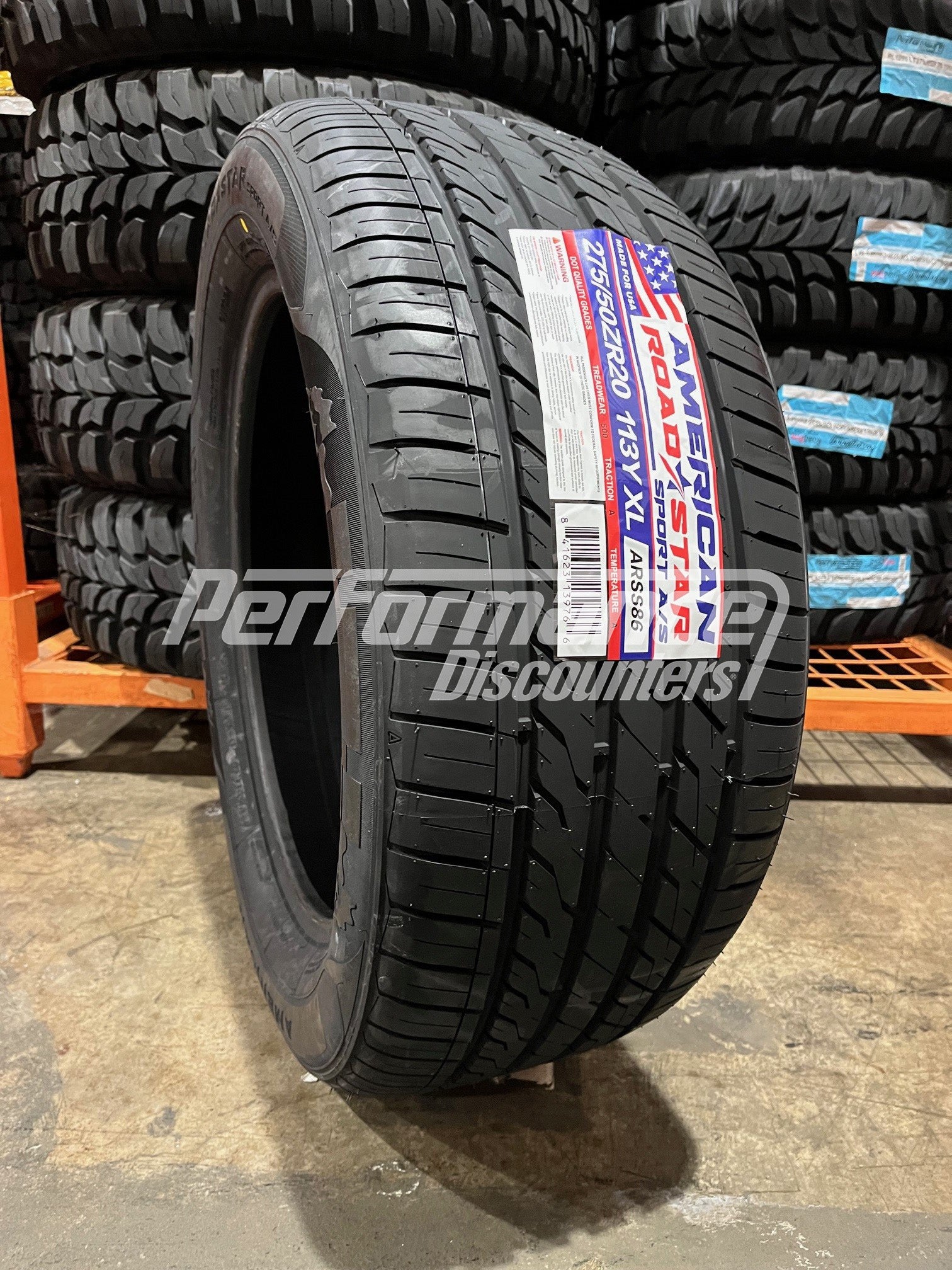 275/50ZR20 American Roadstar Sport A/S 113Y BSW XL 275 50 20
