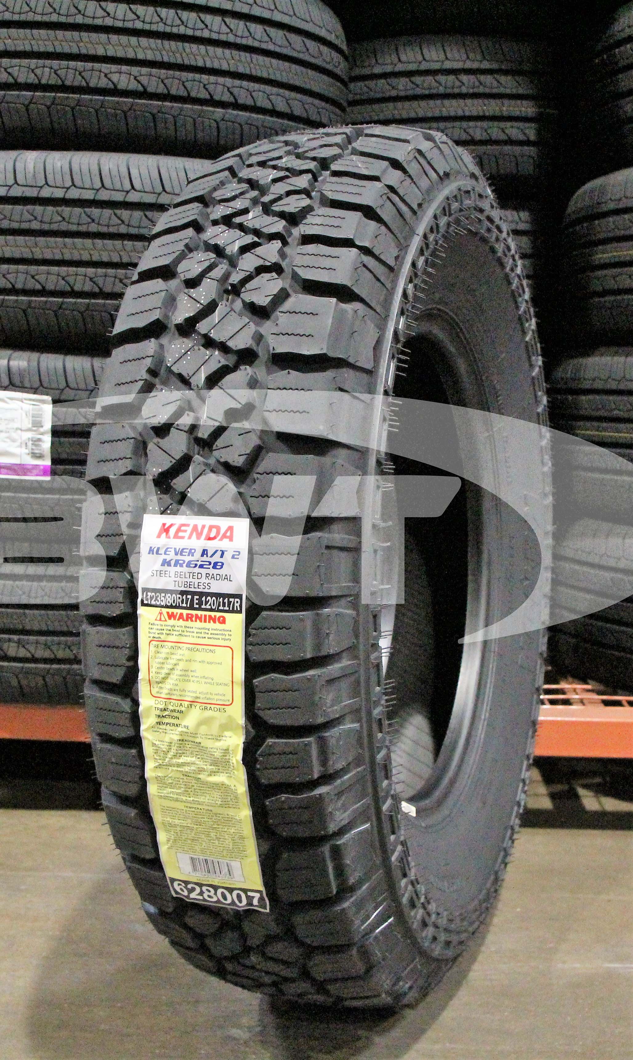 kk…. 235/80R17 Kenda Klever AT2 KR628 120/117R RBL E 235 80 17 2358017