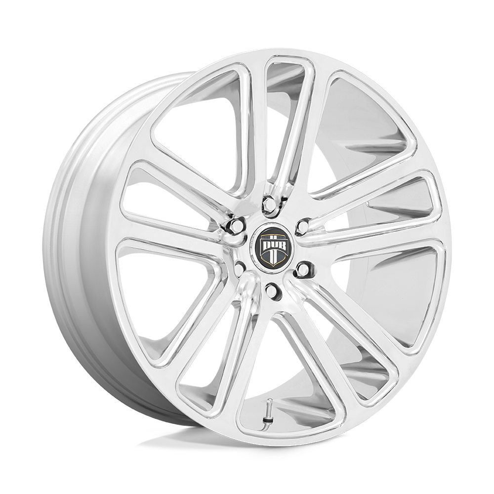 24X10 DUB S254 FLEX Chrome 5X115 ET20 wheel/rim | Performance
