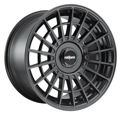 17x8 Rotiform LAS-R Matte Black Wheel/Rim 5x100 5-100 17-8