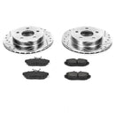 PowerStop Z23 Daily Driver Carbon-Fiber Ceramic Brake Pad and Drilled & Slotted