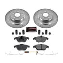 PowerStop Z23 Daily Driver Carbon-Fiber Ceramic Brake Pad and Drilled & Slotted