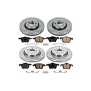 PowerStop OE Stock Replacement Low-Dust Ceramic Brake Pad and Rotor Kit