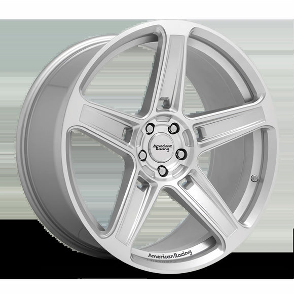 20X10.5 American Racing AR936 Machined Silver 5X115 ET22 wheel/rim