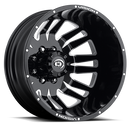 20x8.25 Vision 401 Rival Gloss Black Machined Face 8x165.1 ET-145 CB121.4-1