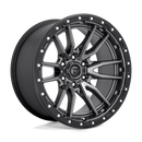 20x10 Fuel Off-Road D680 Rebel Anthracite Center Black Lip 6x135 ET-18 Wheel
