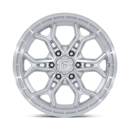 20x9 Fuel Off-Road FC896 Heathen Gloss Silver Machined Face 6x139.7 ET1 Wheel