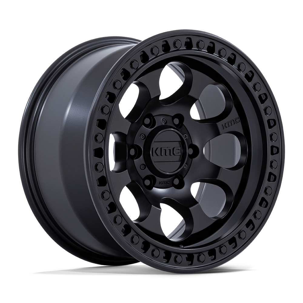 18X9 KMC KM550 Riot SBL Satin Black 6X120 ET18 Wheel Rim | Performance ...