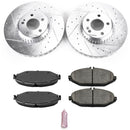 PowerStop Z23 Daily Driver Carbon-Fiber Ceramic Brake Pad and Drilled & Slotted
