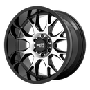 20X10 Moto Metal MO806 Gloss Black Machined 5X139.7 ET-18 wheel/rim-2