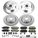 PowerStop Z23 Daily Driver Carbon-Fiber Ceramic Brake Pad and Drilled & Slotted