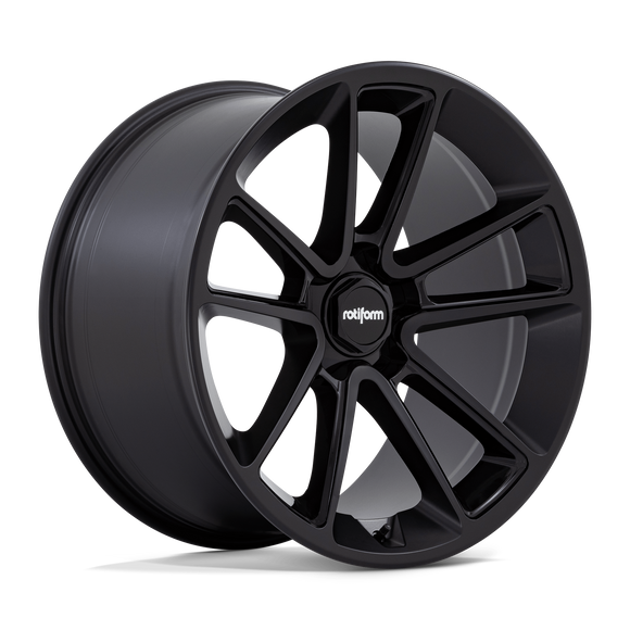 22X12 Rotiform 1PC R194 BTL Black 5X120 ET15 Wheel Rim