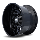 20x12 Hardrock Crusher Gloss Black 5x139.7/150 ET-44 wheel/rim