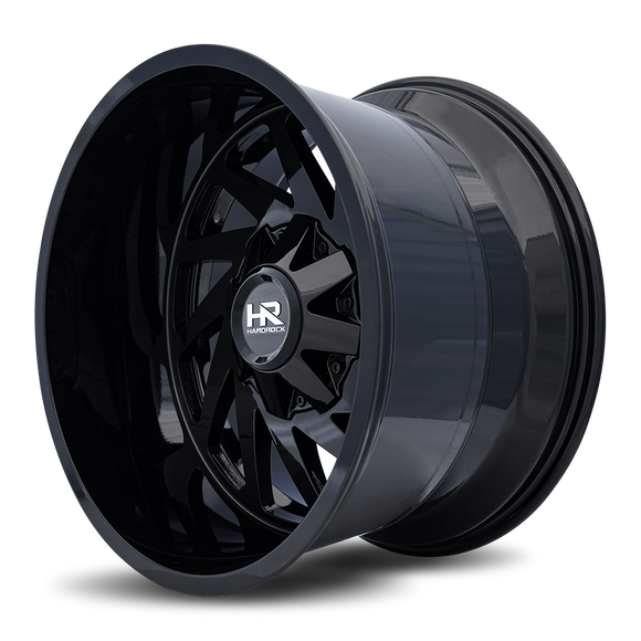 20x12 Hardrock Crusher Gloss Black 5x139.7/150 ET-44 wheel/rim