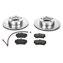 PowerStop Z23 Daily Driver Carbon-Fiber Ceramic Brake Pad and Drilled & Slotted