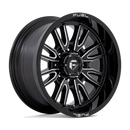 20x10 Fuel Off-Road D761 Clash Gloss Black Milled 8x180 ET-18 CB124.2 Wheel Rim
