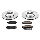 PowerStop Z23 Daily Driver Carbon-Fiber Ceramic Brake Pad and Drilled & Slotted