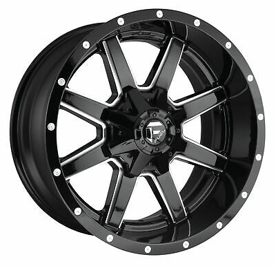 20X9 Fuel D610 Maverick Gloss Black Milled 8X165.1 ET1 wheel/rim