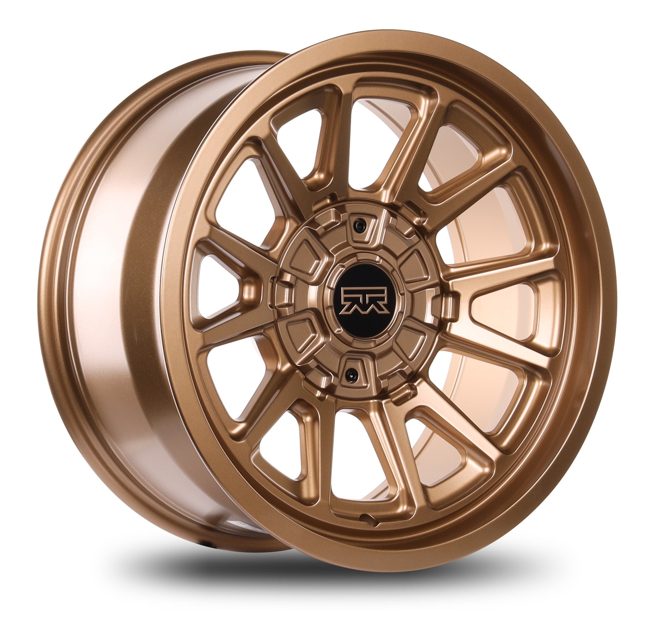 18x9 Mudder Trucker MT706 Detox Bronze 6x135 6x139.7 6x5.5 ET-12 Wheel Rim