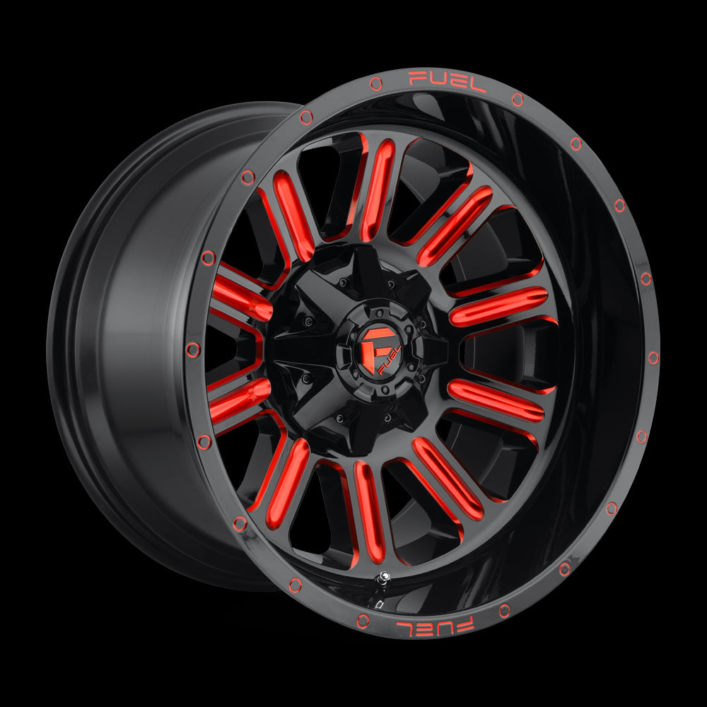 18X9 Fuel D621 Hardline Gloss Black-RTTC 6X135/6X139.7 ET20 wheel/rim