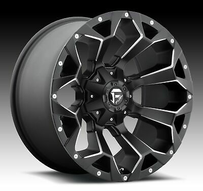 18X9 Fuel D546 Assault Matte Black Milled 8X165.1 ET1 wheel/rim