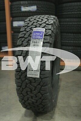 255/70R18 BF Goodrich All Terrain TA KO2 117/114S BSW D 255 70 18 2557018