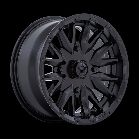 15X7 Msa Offroad Wheels M49 Creed Matte Black 4X110 ET10 Wheel Rim