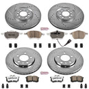 PowerStop Z26 Street Performance Ceramic Brake Pad and Drilled & Slotted Rotor K