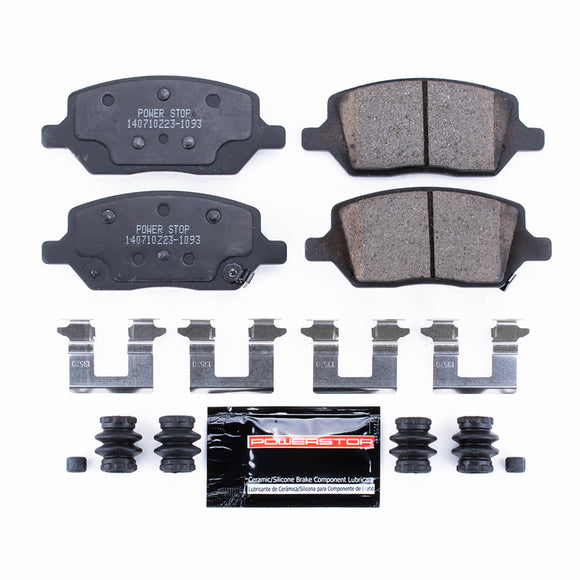 PowerStop Z23 Evolution Sport Carbon-Fiber Brake Pads With Hardware