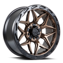 20x9 Lock Off-Road Matrix Bronze Black 5x127 5x139.7 5x5 5x5.5 ET0 Wheel