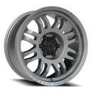 18x9 Vision 409 Inferno Gray Wheel 6x120 ET12 CB67.1