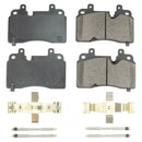 PowerStop Z17 Evolution Ceramic Brake Pads With Hardware