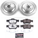 PowerStop Z26 Street Performance Ceramic Brake Pad and Drilled & Slotted Rotor K
