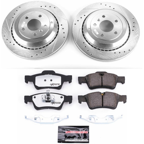 PowerStop Z26 Street Performance Ceramic Brake Pad and Drilled & Slotted Rotor K