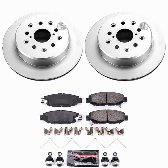PowerStop Z23 Daily Driver Premium Carbon-Fiber Ceramic Brake Pad and Fully Coat