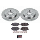 PowerStop OE Stock Replacement Low-Dust Ceramic Brake Pad and Rotor Kit
