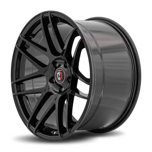 22x9 Curva C300 Gloss Black 5x112 ET30 wheel/rim