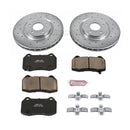 PowerStop Z23 Daily Driver Carbon-Fiber Ceramic Brake Pad and Drilled & Slotted