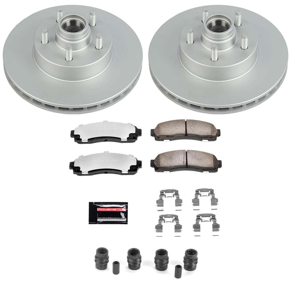 Z36 Truck & Tow Premium Carbon-Fiber Ceramic Brake Pad and Fully Coated Rotor Ki