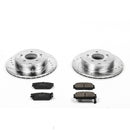 PowerStop Z23 Daily Driver Carbon-Fiber Ceramic Brake Pad and Drilled & Slotted
