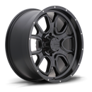 17x9 Mamba M19 Matte Black 5x127 5x5 ET-12 Wheel Rim-3