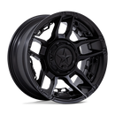 20X10 XD XD871 Slash Matte Black 5x127 ET-18 Wheel Rim