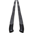 Westin PRO TRAXX 5 Oval W2W Nerf Step Bars Powder Coated Black Steel 21-534715